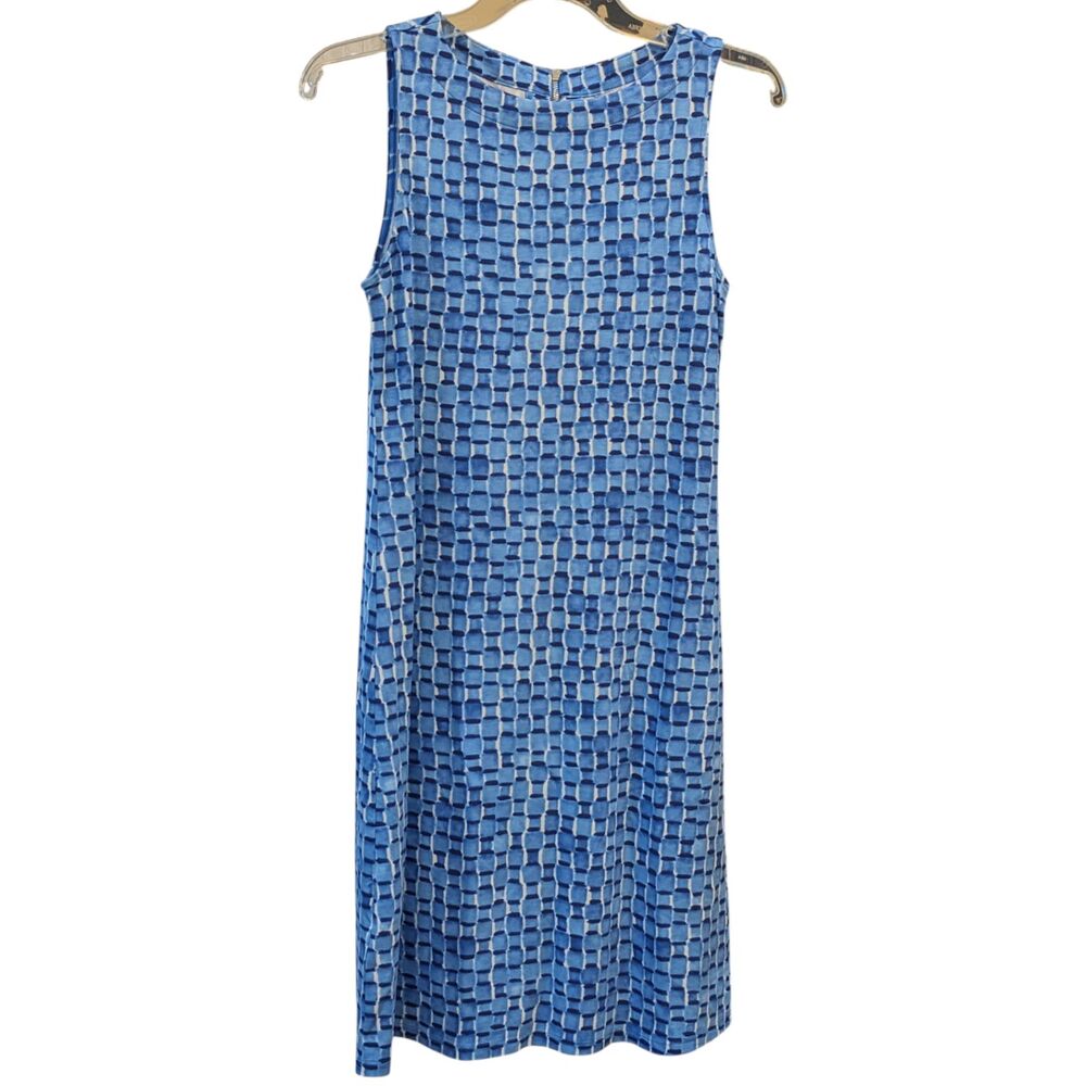 Tommy Bahama Darcy Dress XS Coastal Resort Vacation Sleeveless Sheath Beachy